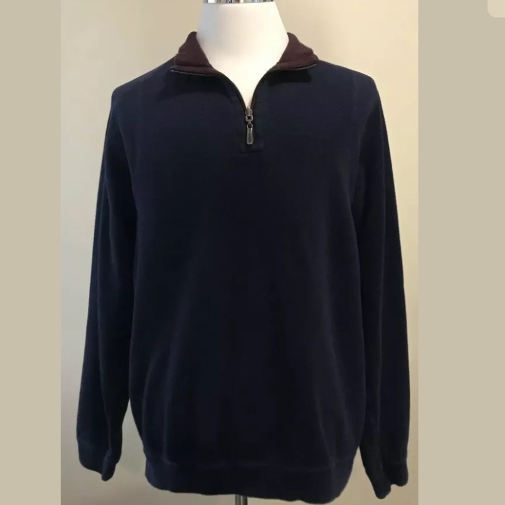 Tommy Bahama Reversible 1/4 Zip Pullover